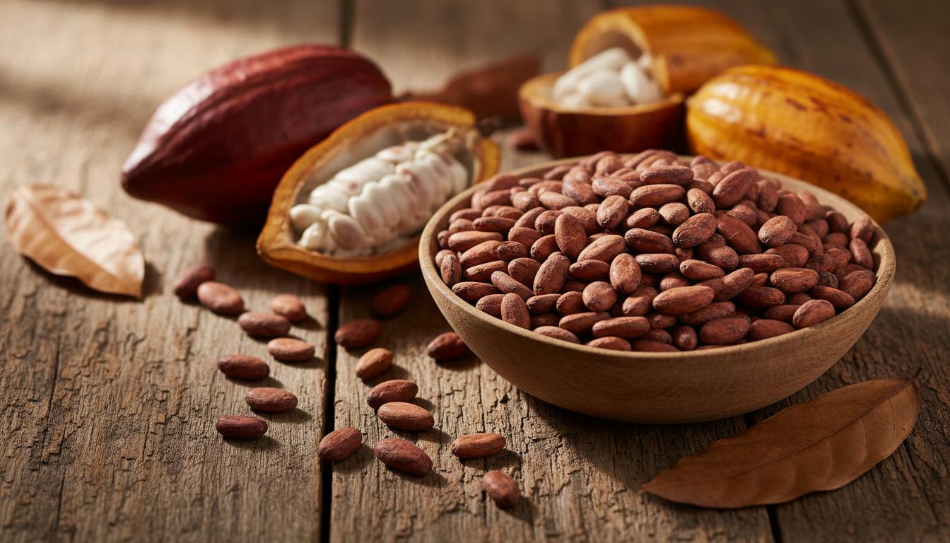Raw Cocoa Beans Natural